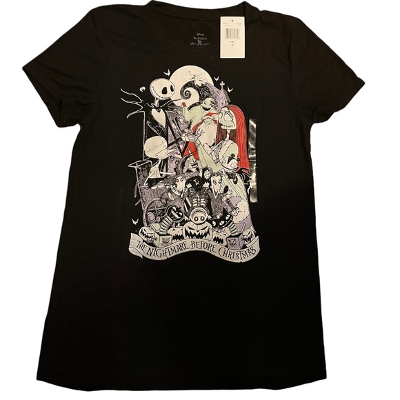 The Nightmare Before Christmas Womens Tee - Picture 1 of 5